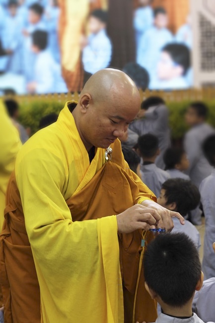 Sowing Bodhi-seed to the Kids