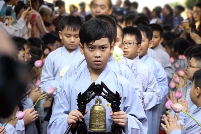 Sowing Bodhi-seed to the Kids