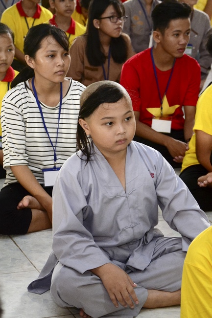 Nói chuyện Khóa Tu Mùa Hè chùa Vạn Phước, Cà Mau