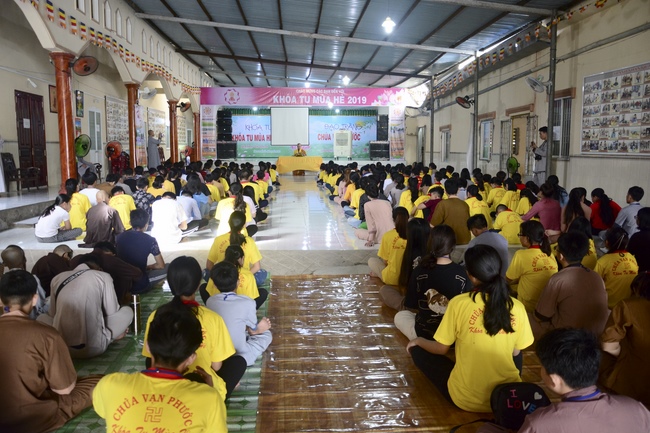 Nói chuyện Khóa Tu Mùa Hè chùa Vạn Phước, Cà Mau