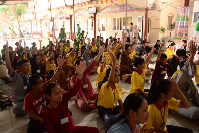 Nói chuyện Khóa Tu Mùa Hè chùa Vạn Phước, Cà Mau