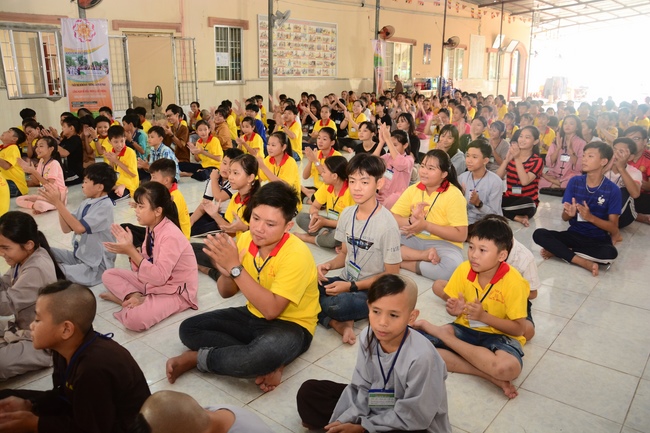 Nói chuyện Khóa Tu Mùa Hè chùa Vạn Phước, Cà Mau