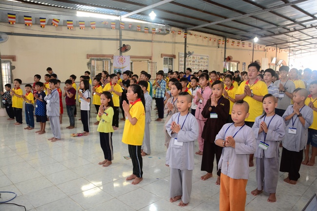 Nói chuyện Khóa Tu Mùa Hè chùa Vạn Phước, Cà Mau