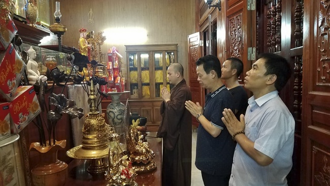 The activities at Hoa Phuc Pagoda