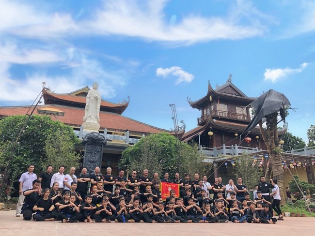 The activities at Hoa Phuc Pagoda