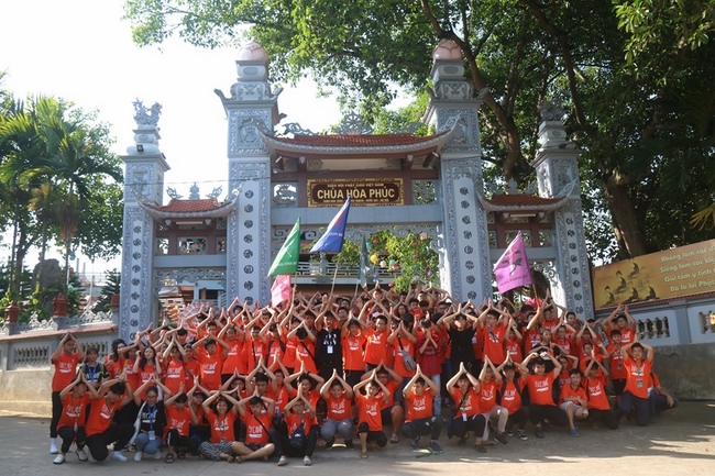 The activities at Hoa Phuc Pagoda