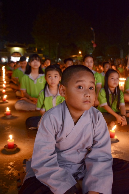Children in the 2nd Summer Course Had “Thanks Ceremony”