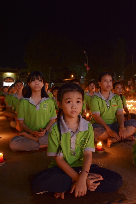 Children in the 2nd Summer Course Had “Thanks Ceremony”