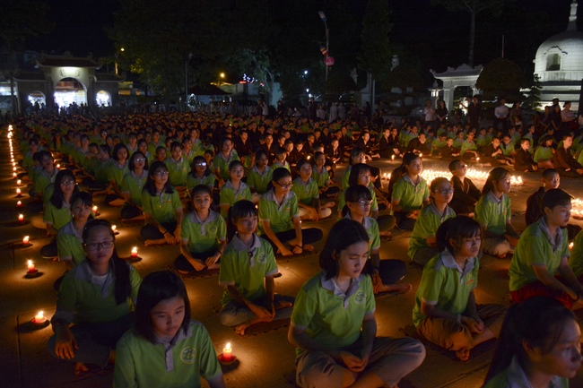 Children in the 2nd Summer Course Had “Thanks Ceremony”