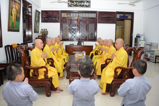 Children in the 2nd Summer Course Had “Thanks Ceremony”