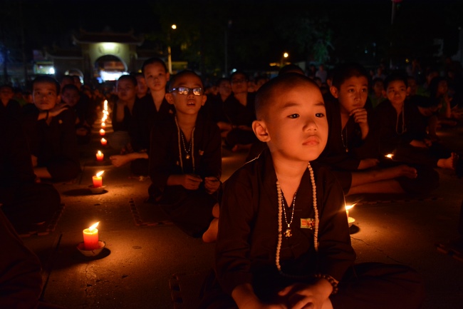 Children in the 2nd Summer Course Had “Thanks Ceremony”