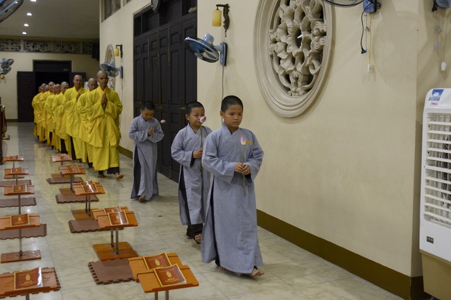 Children in the 2nd Summer Course Had “Thanks Ceremony”