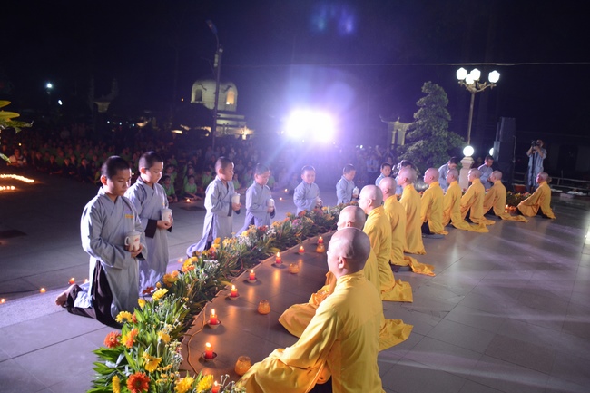 Children in the 2nd Summer Course Had “Thanks Ceremony”