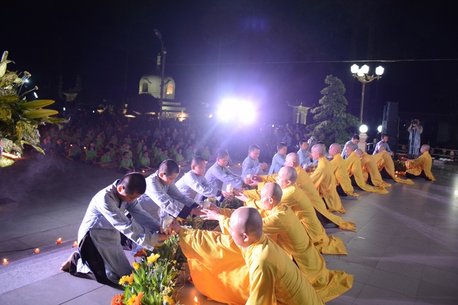 Children in the 2nd Summer Course Had “Thanks Ceremony”