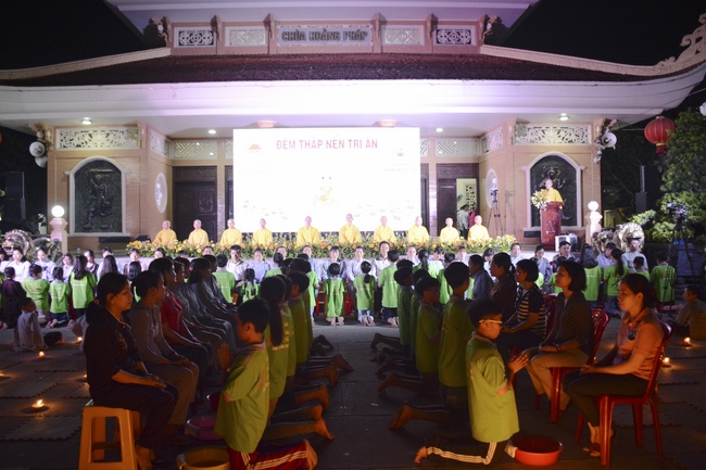 Children in the 2nd Summer Course Had “Thanks Ceremony”