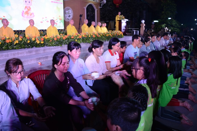 Children in the 2nd Summer Course Had “Thanks Ceremony”