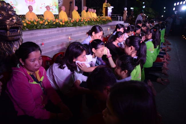 Children in the 2nd Summer Course Had “Thanks Ceremony”