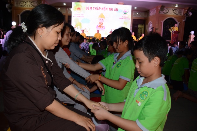 Children in the 2nd Summer Course Had “Thanks Ceremony”