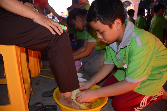 Children in the 2nd Summer Course Had “Thanks Ceremony”