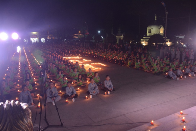 Children in the 2nd Summer Course Had “Thanks Ceremony”
