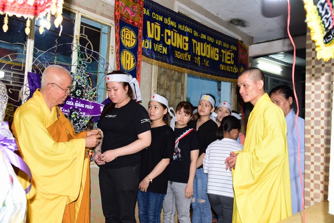 Praying for the rebirth in Long Khanh