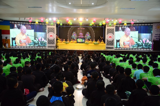 The 2nd Children Summer Course Taking Refuge to the Triple Gems