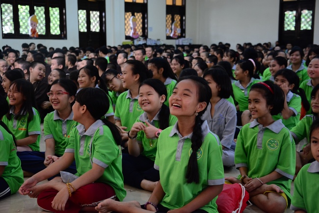 The 2nd Children Summer Course Taking Refuge to the Triple Gems