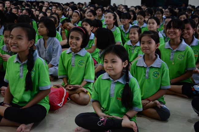 The 2nd Children Summer Course Taking Refuge to the Triple Gems