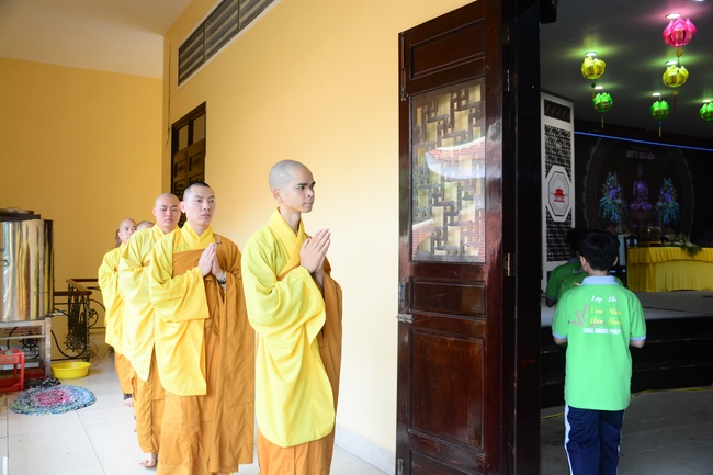 The 2nd Children Summer Course Taking Refuge to the Triple Gems