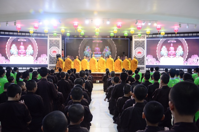 The 2nd Children Summer Course Taking Refuge to the Triple Gems