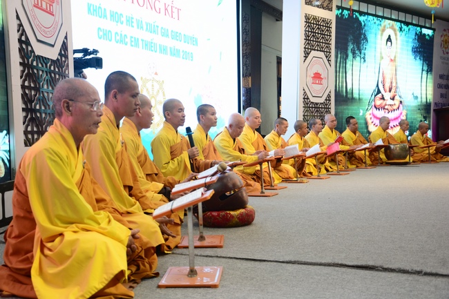 The Children Summer Course Ending Ceremony