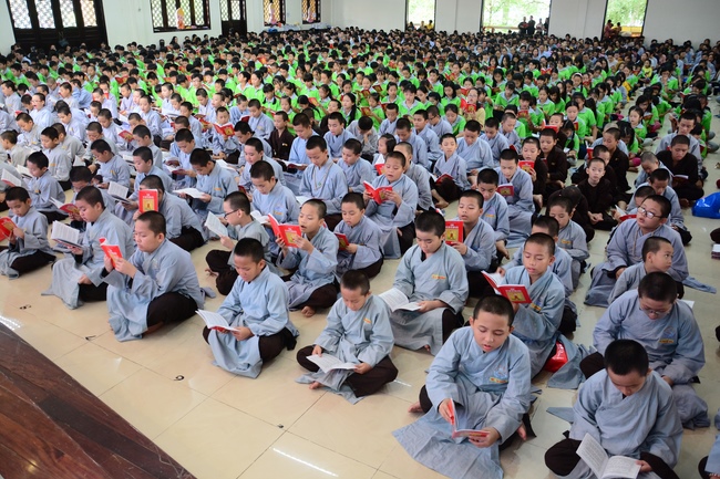 The Children Summer Course Ending Ceremony