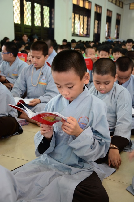 The Children Summer Course Ending Ceremony