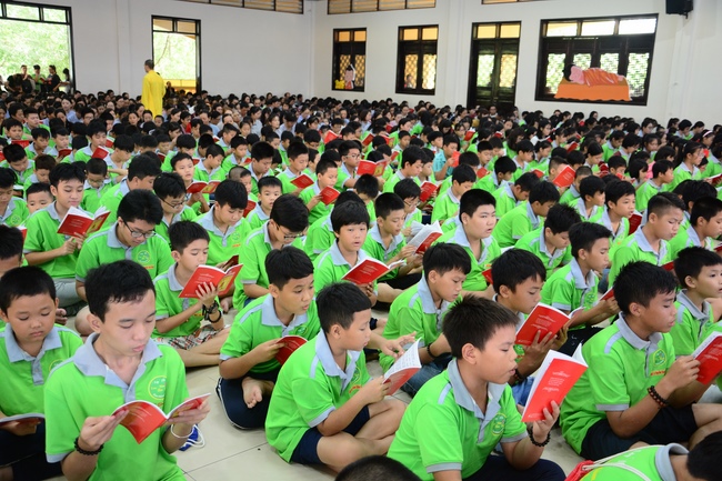 The Children Summer Course Ending Ceremony