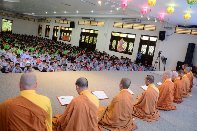 The Children Summer Course Ending Ceremony