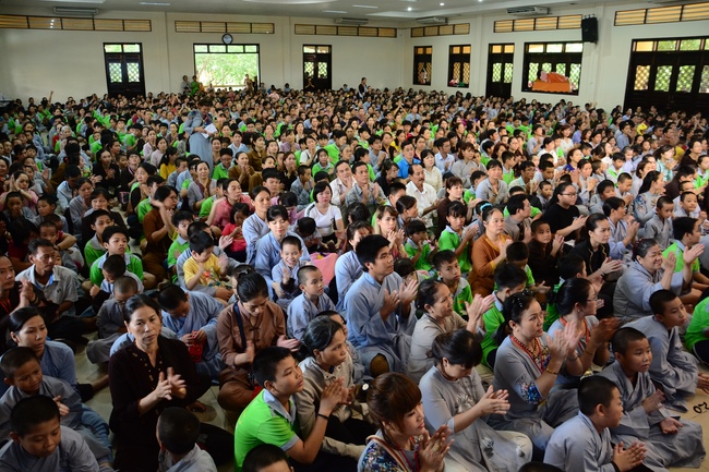 The Children Summer Course Ending Ceremony