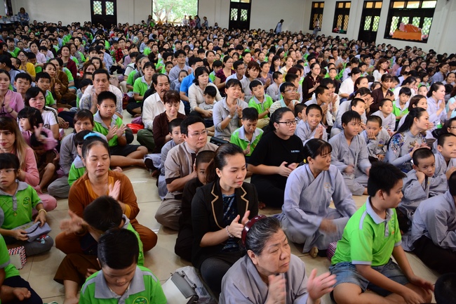 The Children Summer Course Ending Ceremony
