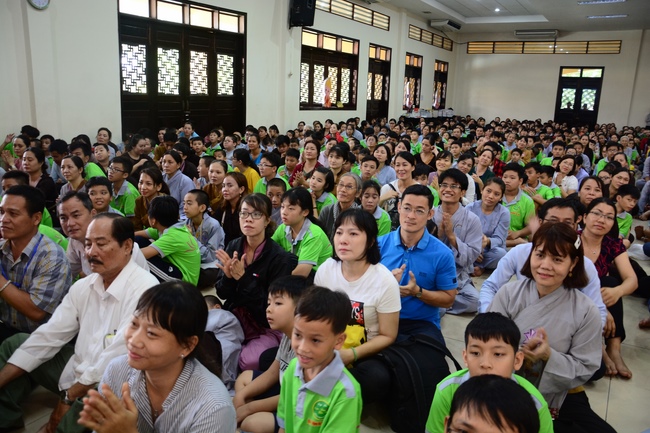 The Children Summer Course Ending Ceremony