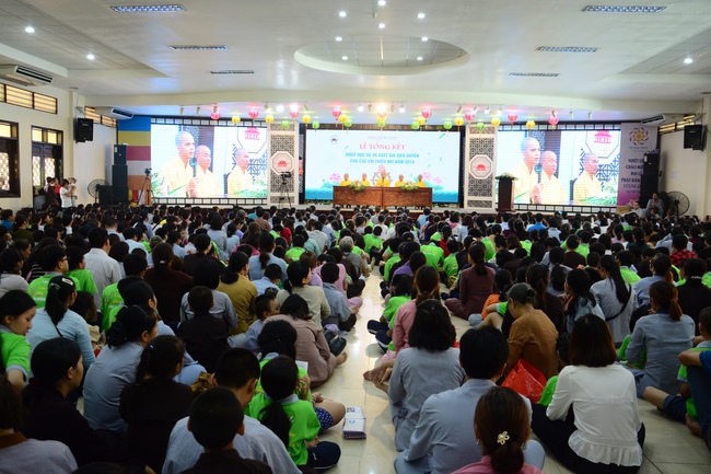 The Children Summer Course Ending Ceremony