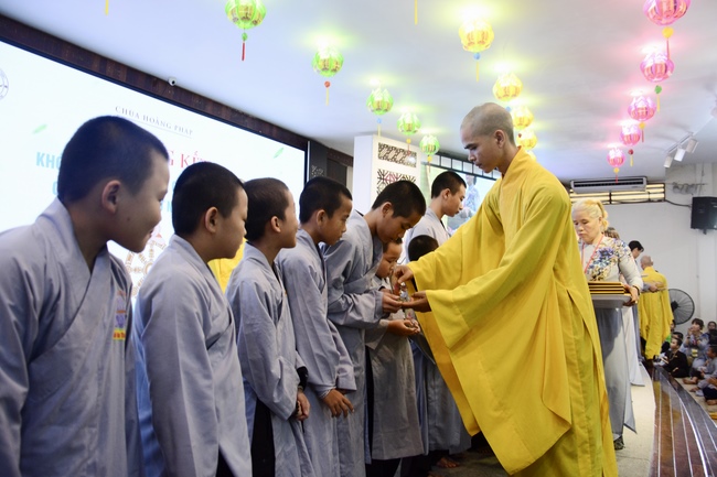 The Children Summer Course Ending Ceremony