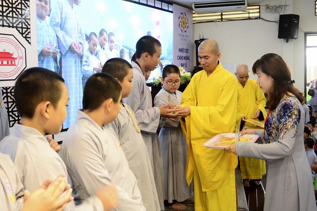 The Children Summer Course Ending Ceremony