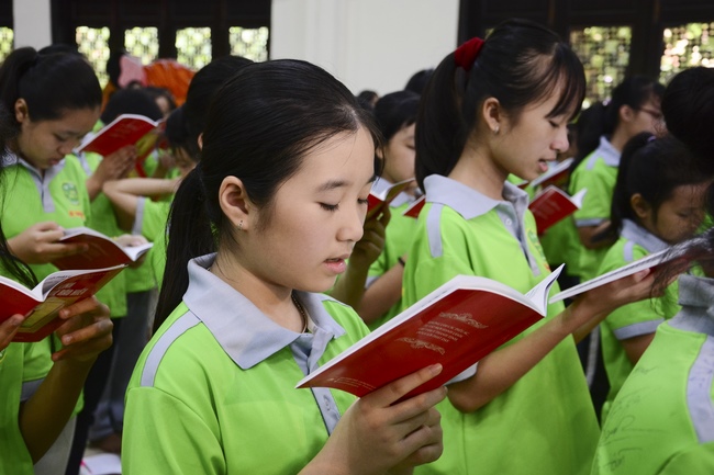 The Children Summer Course Ending Ceremony