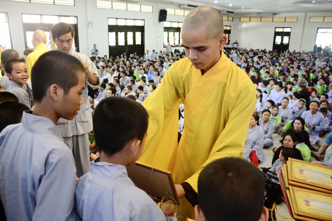 The Children Summer Course Ending Ceremony