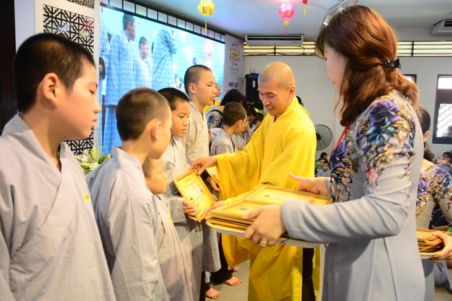 The Children Summer Course Ending Ceremony