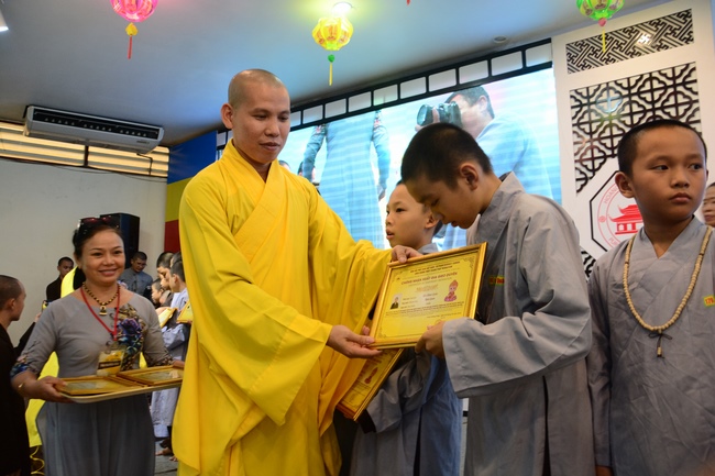 The Children Summer Course Ending Ceremony