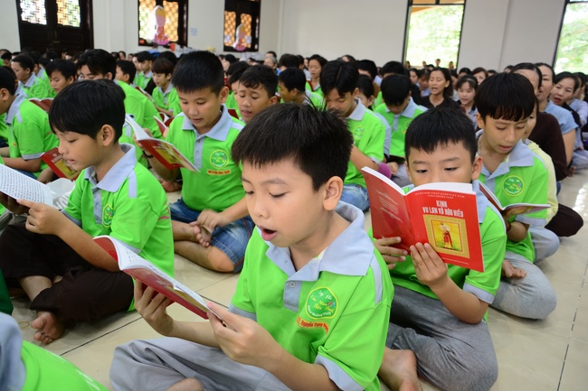 The Children Summer Course Ending Ceremony