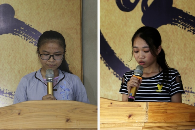 Awarding the 3rd scholarship “Helping Dream Come True.”