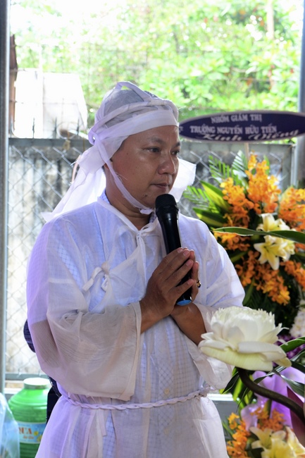 Funeral Visiting a Member of Hoang Phap Buddhist Family – Upāsaka Le Trong Thang