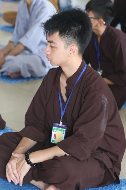 Beginning the Summer retreat at Dong Cao pagoda in Thanh Hoa
