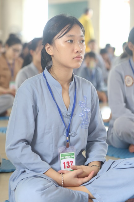 Beginning the Summer retreat at Dong Cao pagoda in Thanh Hoa